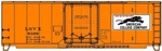 Accurail Ho Scale 81411 American Colloid Company 40' Insulated Steel Boxcar Lovx. Fixed Price $16.79.