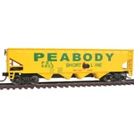 Walthers 931-1658 Peabody Short Line Offset Quad Hopper Ready To Run Scale. Fixed Price $22.49.