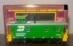 Mth Premier 20-91026 Burlington Northern Steel Caboose Offset Cupola #11462. Fixed Price $74.99.