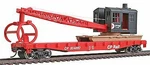 Walthers Trainline 1781 Ho Scale Flatcar With Logging Crane Canadian Pacific. Fixed Price $31.99.