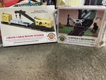 Bachmann Ho Scale Crane Car Boom Tender And Cattle Crossing Lot Of 2 Items Nos. Fixed Price $35.00.
