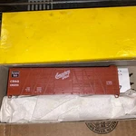 Ho Accurail 4002 40' Cb & Q 130258 Box Wood Ends Kit Unbuilt Nos. Fixed Price $9.96.