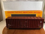 Mth Premiere Scale Union Pacific High Cube Car 20-2774A W/box. Fixed Price $90.00.