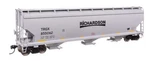 Walthers Scale 60' Nsc 5150 3-BAY Covered Hopper Richardson Trgx #855062. Fixed Price $39.99.