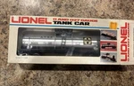 Lionel Sante Fe Farr Series Dome Tank Car, 6-9321. Fixed Price $30.00.