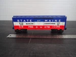 Lionel Gauge State Of Maine Box Car 6-9709 Red,white, Blue From 1973-74. Fixed Price $18.00.