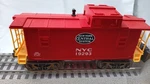 Lionel Nyc Caboose 26650 Oval Logo Square Window Glass Sp Type Unlighted. Fixed Price $15.00.