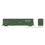 Rapido 191004A Ho Bc Rail Trenton Works Boxcar Faded Conspicuity Stripes #60189. Fixed Price $54.79.
