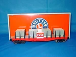 Lionel # 26159 Do-it-best Flat W/ 4 Lumber Loads (uncatolged). Fixed Price $65.00.