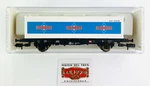 1067. Fleischmann 8240 Flatbed Wagon With Container "bad-reichenaller". Fixed Price $17.67.