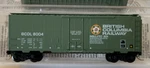 Micro-trains Line Scale #21230 British Columbia Railway 40' Insulated Box Car. Fixed Price $14.99.