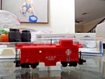 Atlas Scale At&sf Santa Fe Caboose 35631 In Holder. Fixed Price $5.99.