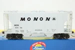 Athearn Scale Monon Ps 2600 Bay Covered Hopper Car. Fixed Price $40.00.