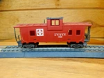 Tyco Ho Scale 41 Santa Fe At&sf 7240 Model Railroad Center Cupula Caboose. Fixed Price $12.75.