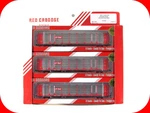 Scale **canadian Pacific** Bi-level Auto Rack 3-PACK #4 Red Caboose RM-19221. Fixed Price $184.95.