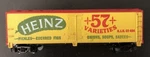 Heinz 57 Varieties Advertising Billboard Reefer Car / Vintage Tyco Ho Scale. Fixed Price $6.95.