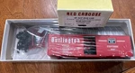 Red Caboose Ho Kit #RC-8601-3 40 Acf Box Car Burlington 4/3/1 Riveted 62714 Ny. Fixed Price $21.99.