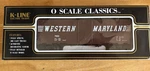 K-line K7902 Western Maryland Single Door "scale" Boxcar. Fixed Price $21.99.