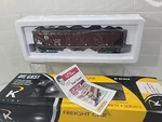 New K-line Diecast Gauge Atsf 23105 Santa Fe Quad Hopper W/ Coal K623-1052. Fixed Price $43.96.