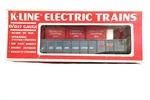 K-line 1990 Tca 36TH Convention Atlanta Gondola With Containers K6523 Nib. Fixed Price $34.99.
