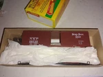 Roundhouse Nickel Plate Road 7776 Scale 40' Steel Aar Boxcar Kit. Fixed Price $15.00.