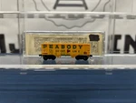 Micro-trains Peabody Shortline #6613 2-BAY Ribbed Hopper Car 56050 (t). Fixed Price $18.99.