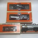Lionel 26527 Christmas Caboose 16484 Copper Orange 6465 & 19321 Car Lot O/027. Fixed Price $90.19.