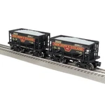 Rmt 96799-481 New Hope & Ivyland (black) Ballast / Ore Car, 2-PACK, Gauge, Nib. Fixed Price $64.95.