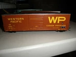 Western Pacific Evans X72 Boxcar # 4053. Fixed Price $44.95.