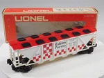 Lionel 6-9262 O-gauge 1975 Ralston Purina Covered Quad Hopper Nib. Fixed Price $29.99.