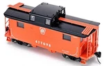 Bowser 43366 Ho Prr N5 Caboose Orange Plain Keystone 477188 BLT.12-16 Rpkd 11-65. Fixed Price $31.69.
