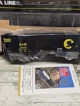 Weaver Gauge Chessie System B&o Bay Coal Car Offset 3-RAIL #235002 New. Fixed Price $49.95.