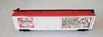Tyco Ho 50FT Double Door Box Car-custom Painted & Decaled-trix. Fixed Price $23.00.