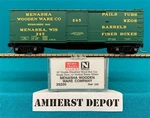 39200 Micro Trains Menasha Wooden Ware Company Box Car Scale New. Fixed Price $19.95.