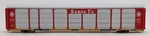 Walthers 932-4873 Ho Santa Fe Thrall 89' Tri-level Auto Carrier #900531 Ex. Fixed Price $34.99.