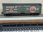 Hood's Grade Milk - " Cow 40FT Wood Sheath Reefer Scale New. Fixed Price $54.95.