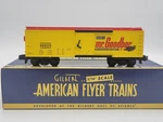 S-gauge Lionel American Flyer 6-48828 Mr Goodbar / Hersheys Chocolate Reefer Nib. Fixed Price $32.99.