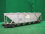 Vintage Lionel #6346-56 Alcoa Aluminum Bay Covered Hopper Car -o Gauge. Fixed Price $27.50.
