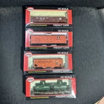 Model Power Ho W/knuckle Couplers Nib. Pennsylvania,granite Rock,icg,citi Serv. Fixed Price $23.00.