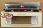 K-line K6244-5101 Coca-cola 4-BAY Center Flow Aluminum Hopper Car O-gauge Nos. Fixed Price $119.99.