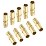 10PCS Brass Hose Fitting, 3/8" Id Hex Barbed Splicer. Fixed Price $11.27.