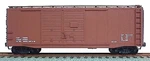 Accurail 3698 Ho Scale Aar 40' Double Door Boxcar Kit Mineral Red Data Only. Fixed Price $18.99.