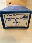 Nj Custom Brass ON3 Tcx Double Dome Tank Car Unpainted Lnib. Fixed Price $349.99.