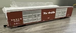 Bluford Shops Scale 87341 86' Quad Door Boxcar D&rgw #63938 W/black Ends Nib. Fixed Price $37.99.