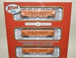 Scale Atlas Southern Ry 70 Ton Hart Ballast Hopper Car Train Mw Mow 3-PACK. Fixed Price $120.00.