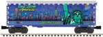 Atlas Scale 40' PS-1 Boxcar/led Lights (3-RAIL) Independence Day/july 4TH 2022. Fixed Price $98.99.