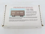 ON30 Scale Boulder Valley Models Resin Kit 611 20' Wood-sheathed Box Car. Fixed Price $62.95.