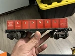 Vintage Lionel Lines Train Gondola Car 2677 Metal Gauge Tin Plate Pre War. Fixed Price $29.95.