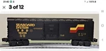 Lionel 19206 Seaboard Boxcar Nib C9 Some Shelfware Original Box, Never Run. Fixed Price $29.99.