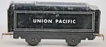 Marx 3551 Gauge Tinplate Notch-front Tender Union Pacific Vintage 1950S. Fixed Price $14.99.
